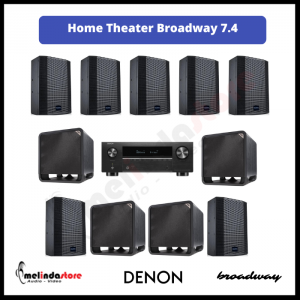Paket Home Theater Big Room Speaker Broadway 7.4